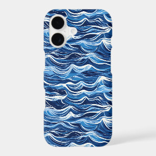 Blue Wave Pattern