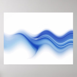 Blue wave poster