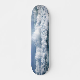Blue wave skateboard