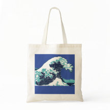 BLUE WAVE Tote Bag