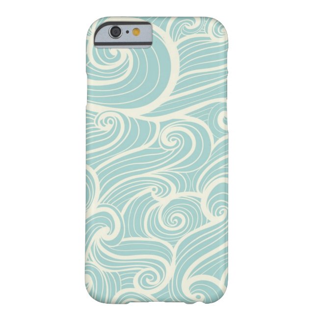 Blue Waves Case-Mate iPhone Case (Back)