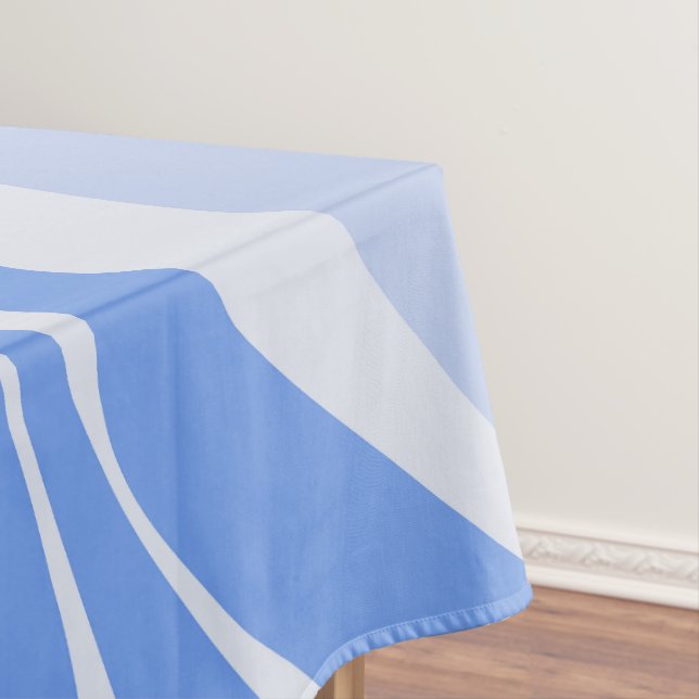 Blue Waves Tablecloth (In Situ)