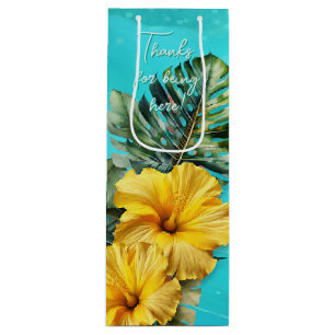 Blue Waves Wedding Shower Party Favor Gift Bag