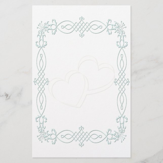 Blue Wedding Stationery (Front)