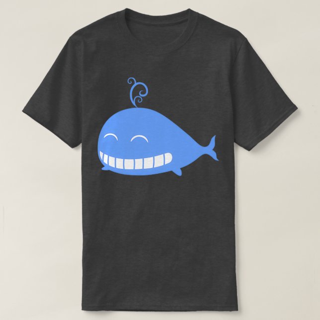 Blue whale 77 3 T-Shirt (Design Front)