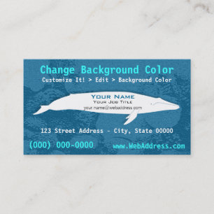 Blue Whale Business Card