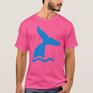 Blue whale fin T-Shirt