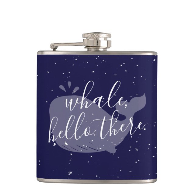 Blue Whale, Hello There Flask (Front)
