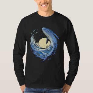 Blue Whale Humpback Marine Sea Animal Ocean T-Shirt