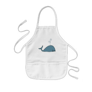 Blue Whale Kids Apron