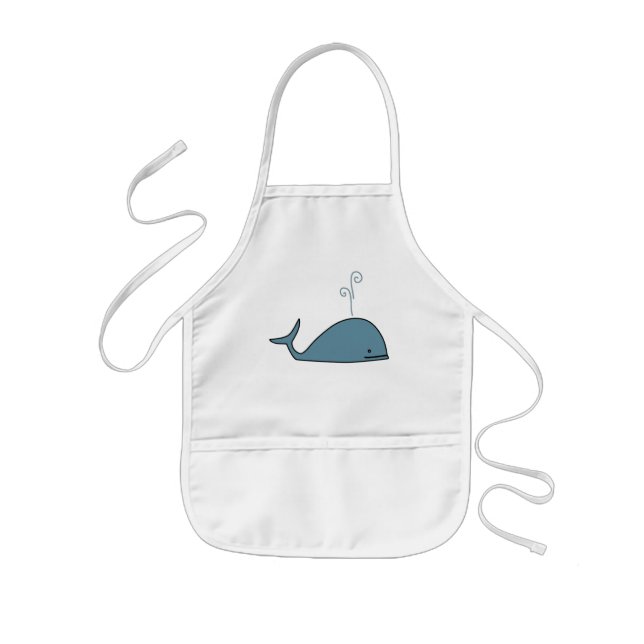 Blue Whale Kids Apron (Front)