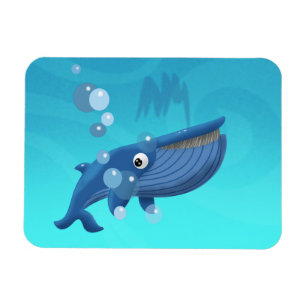 Blue Whale Magnet