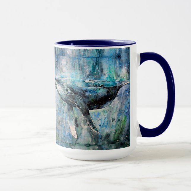 Blue Whale Mug (Right)