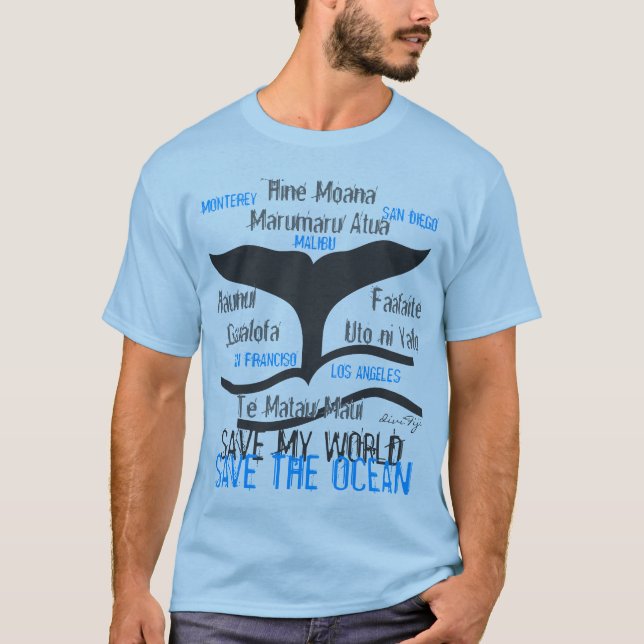 Blue Whale T-Shirt (Front)