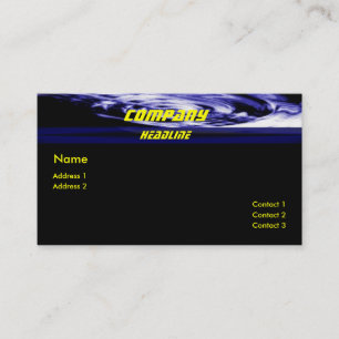 Blue Whirl Profile Card