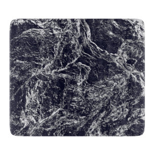 Blue/White Abstract Cutting Board