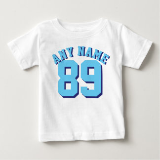 Blue & White Baby | Sports Jersey Design T-Shirt