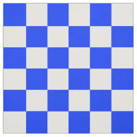 Blue White Chequered Check Pattern