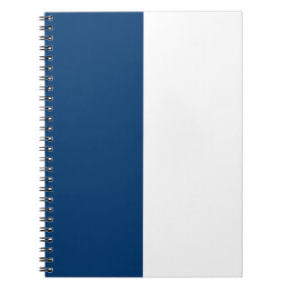 Blue & White CUSTOM Notebook