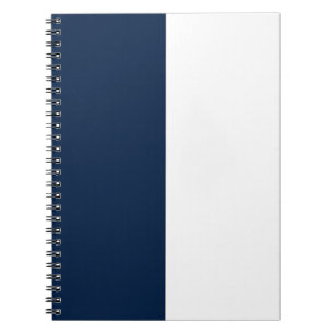Blue & White CUSTOM Notebook