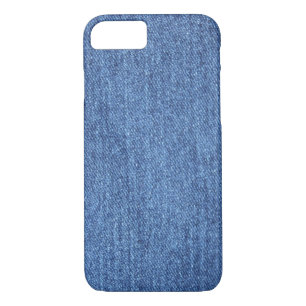Blue White Denim Texture Look Image Case-Mate iPhone Case