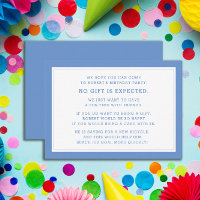 Blue White Fiver 5 Dollar Birthday Party