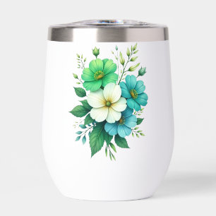 Blue White Flowers Bouquet-57453