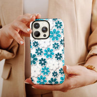 Blue White Hippie iPhone | 60s Hippie iPhone 13
