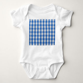 Blue-white lined dining clothes. baby bodysuit