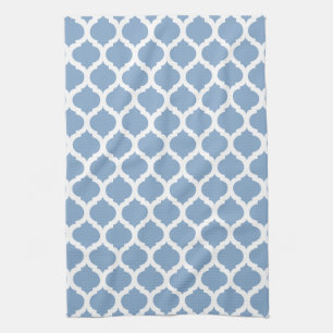 Blue & White Moroccan Tea Towel