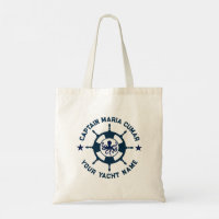 Blue White Nautical Boat Wheel Vintage Octopus