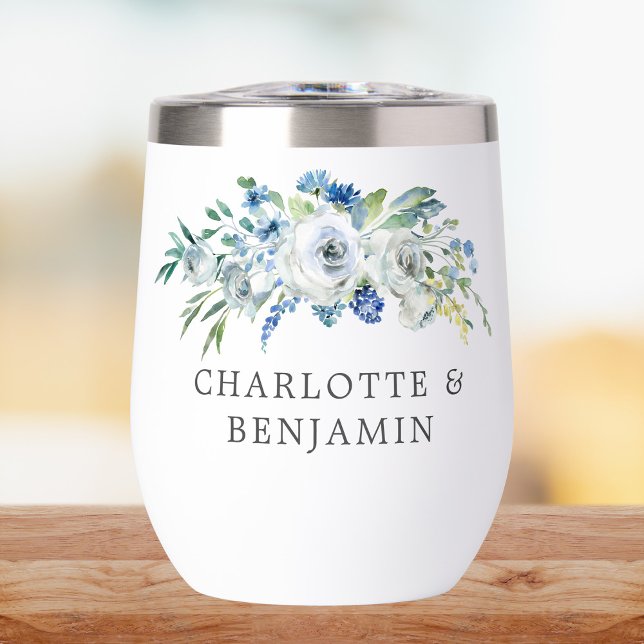 Blue White Peony Floral Custom Spring Wedding (Creator Uploaded)