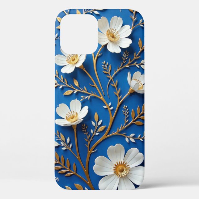 Blue & White Porcelain Phone Case – Traditional Ch (Back)