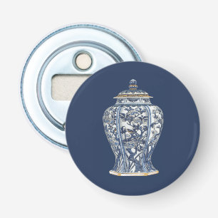 Blue & White Porcelain Vase by Vision Studio Bottle Opener