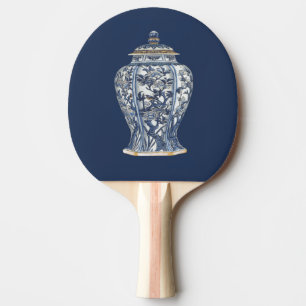 Blue & White Porcelain Vase by Vision Studio Ping Pong Paddle