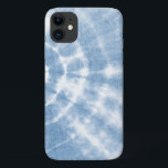 Blue White Shibori Tie Dye Case-Mate iPhone Case<br><div class="desc">A beautiful case blue tie-dye shibori design phone case.</div>