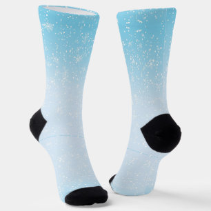 Blue & White  Socks