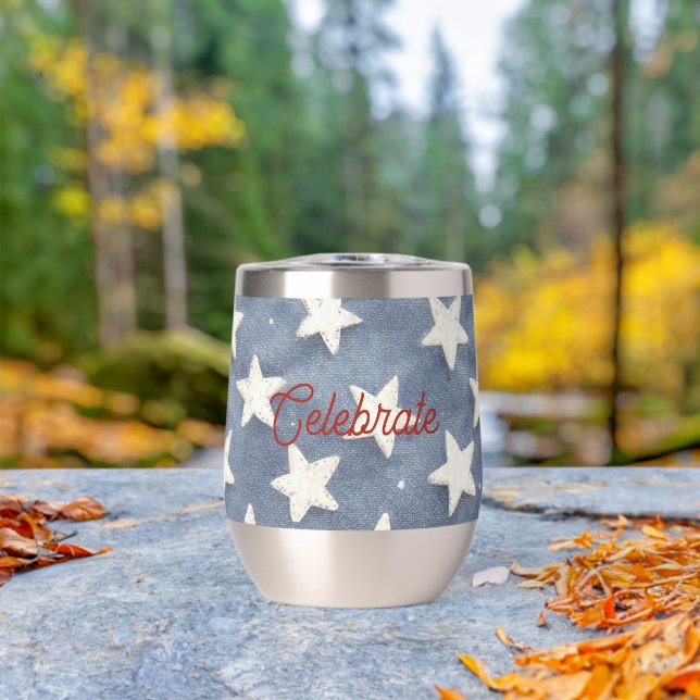 Blue White Stars Celebrate America (Outdoor (Rotated))