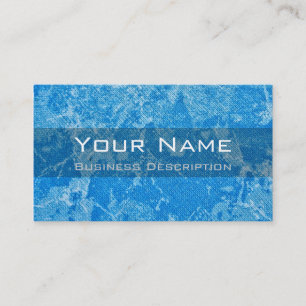 Blue-white texture Business Card