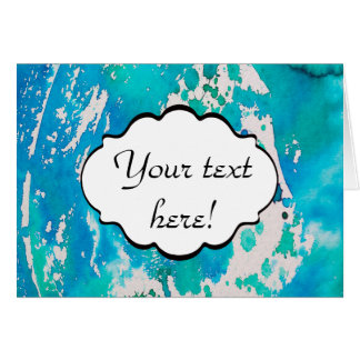 Blue white watercolor splashes