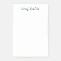 Blue White Your Name Unique Special Minimalist