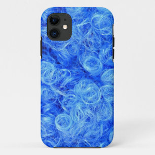 blue wig for carnival iPhone 11 case