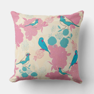 Blue wigs cushion