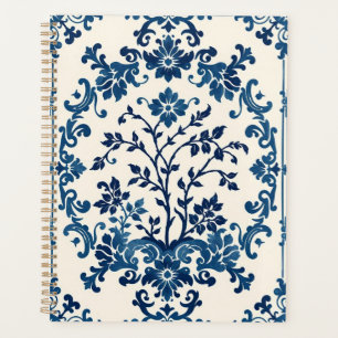 Blue Willow China Print Planner