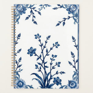 Blue Willow China Print Planner