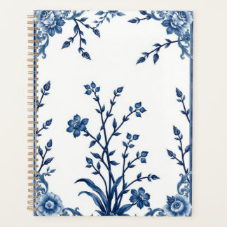 Blue Willow China Print Planner