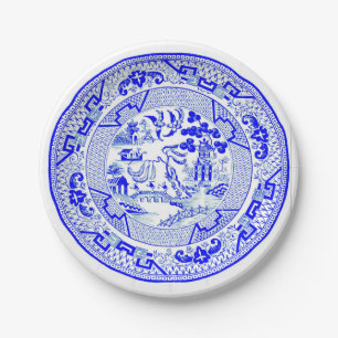 Blue Willow Pattern [1912] Paper Plate