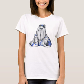 Blue Willow Shih Tzus Shirt