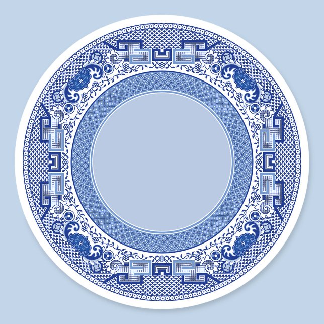 Blue Willow Stickers (Creator Uploaded)