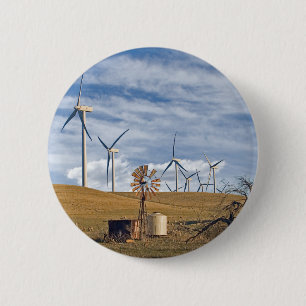 Blue Wind Button
